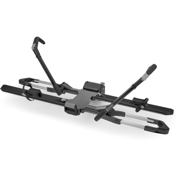 Saris Edge 2-Bike Hitch Rack  Heavy-Duty, eBike Compatible  Zero Frame Contact, Spring-Loaded Secure Hold, Tool-Free Anti-Wobble, Integrated Locks  RV Rated, Tilting for Easy Trunk Access