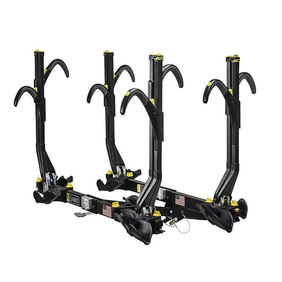 Saris Superclamp EX 4 Bike Hitch Rack, Hitch Bike Rack Transport System with 2" Hitch Compatibility