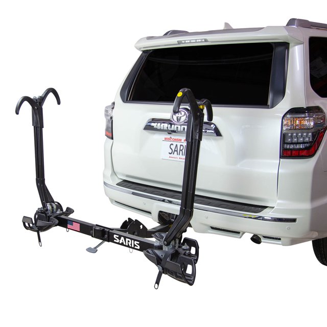 Saris Superclamp HD Hitch Bike Rack, 11 in H Bike Rack for Car and SUVs
