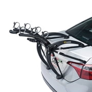 Sariss Universal Bones Car Trunk Bicycle Rack Carrier for 3 Bikes