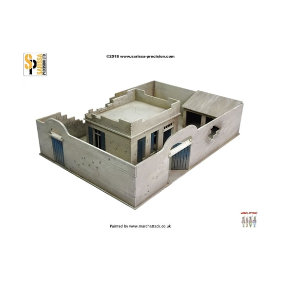 Sarissa Precision Compound & House - Destroyed New
