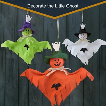 Sarkoyar Spooky Halloween Pumpkin Decor Ornamental Lovely Adorable Realistic Bright Color Halloween Ornament for Parties Festivals