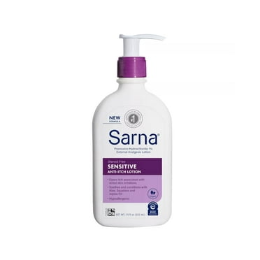 Sarna Sensitive Anti-Itch Lotion, 7.5-Ounce (222 mL) Each