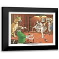 thumbnail image 1 of Sarnoff, Arthur 14x12 Black Modern Framed Museum Art Print Titled - The Scratching Beagle, 1 of 5