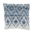 thumbnail image 1 of Saro 1727.BL18SP 18 in. Diamond Chindi Square Throw Pillow with Poly Filling, Black, 1 of 1