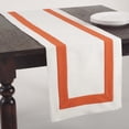 thumbnail image 1 of Saro Crete Banded Table Runner, 1 of 4