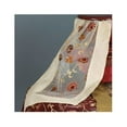 thumbnail image 1 of Saro Crewel Work Embroidered Table Topper, 1 of 2
