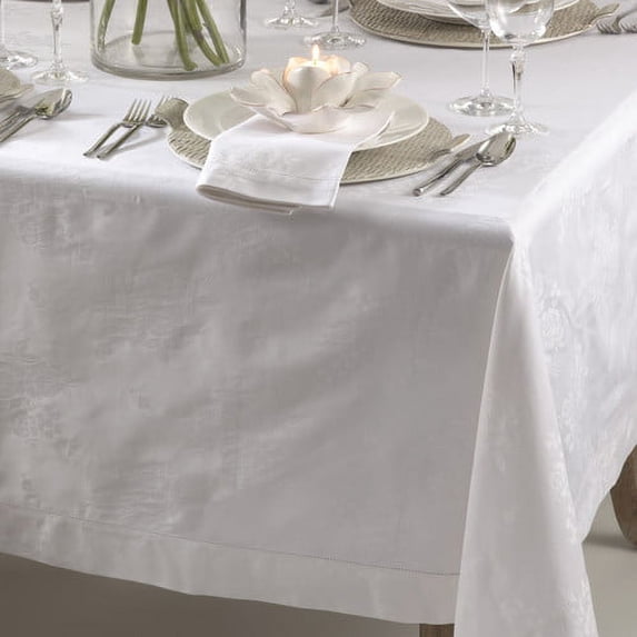 Saro Damask Tablecloth