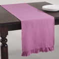 thumbnail image 1 of Saro Leona Ruffled Table Runner, 1 of 4