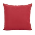 thumbnail image 1 of Saro Lifestyle 1906.R17S 17 in. Outdoor Pillow Square Outdoor Poly Filled Throw Pillow - Red, 1 of 5
