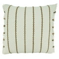 thumbnail image 1 of Saro Lifestyle 2092.I22SC 22 in. Striped Throw Square Pillow Cover, Ivory, 1 of 1