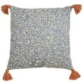 thumbnail image 1 of Saro Lifestyle 3019.DE22SD 22 in. Tasseled Doodle Down Filled Pillow, 1 of 1