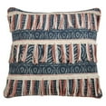 thumbnail image 1 of Saro Lifestyle 3165.BL28SD 28 x 28 in. Block Print Embroidered Floor Pillow, Blue, 1 of 1