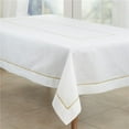 thumbnail image 1 of Saro Lifestyle  65 x 160 in. Embroidered Border Tablecloth, Gold, 1 of 1