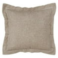 thumbnail image 1 of Saro Lifestyle 731P.N22SCOVER 22 in. Hemstitched Poly & Linen Blend Throw Pillow Cover, Natural, 1 of 1