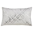 thumbnail image 1 of Saro Lifestyle 9283.S1423BP 14 x 23 in. Metallic Foil Print Throw Poly Filled Pillow, Silver, 1 of 1