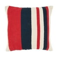 thumbnail image 1 of Saro Lifestyle American Dream Stripe Poly Filled Throw Pillow, 1 of 3