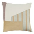 thumbnail image 1 of Saro Lifestyle Artistic Geometric Fun Throw Pillow Cover, 1 of 3
