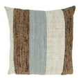 thumbnail image 1 of Saro Lifestyle Banded Design Poly-Filled Throw Pillow, 1 of 1