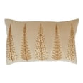 thumbnail image 1 of Saro Lifestyle Beaded Bliss Beaded Christmas Trees Poly Filled Throw Pillow, 1 of 1