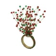 thumbnail image 1 of Saro Lifestyle Beaded Burst Design Napkin Ring (Set of 4), 1 of 1