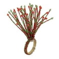 thumbnail image 1 of Saro Lifestyle Beaded Burst Napkin Ring (Set of 4), 1 of 5