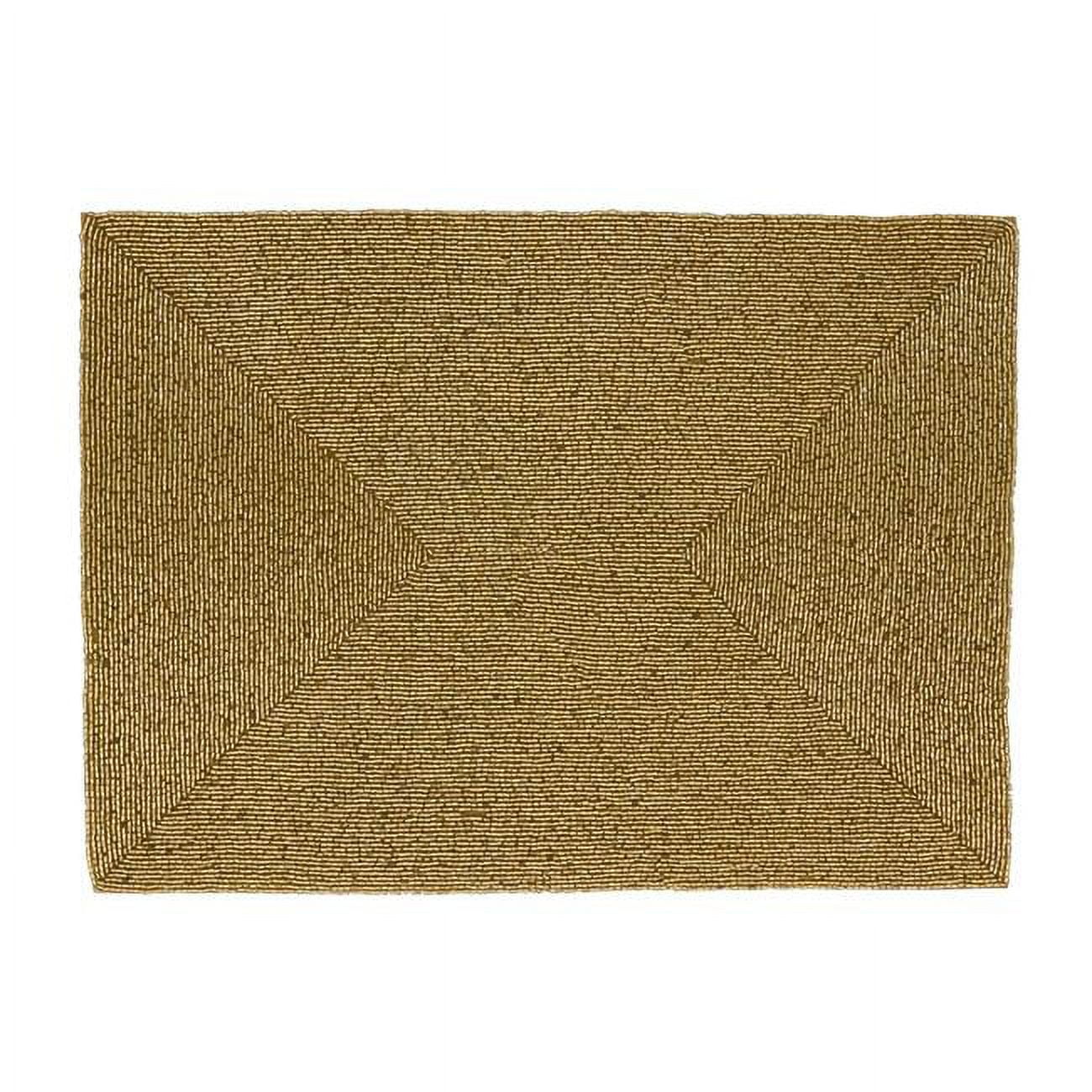 Saro Lifestyle Beaded Design Placemat (Set of 4)