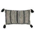 thumbnail image 1 of Saro Lifestyle Block Bliss Stitch Throw Pillow Cover, 1 of 1