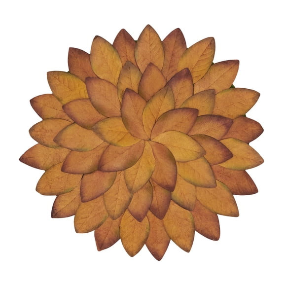 Saro Lifestyle Bountiful Fall Leaves Placemat (Set of 4)