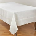 thumbnail image 1 of Saro Lifestyle Braided Embroidery Tablecloth, 1 of 5