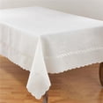 thumbnail image 1 of Saro Lifestyle Braided Embroidery Tablecloth, 1 of 5