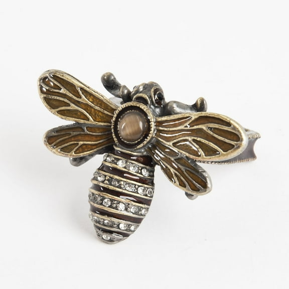 Saro Lifestyle Bumblebee Napkin Ring (Set of 4)