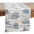 thumbnail image 1 of Saro Lifestyle Captiva Island Table Runner, 1 of 3