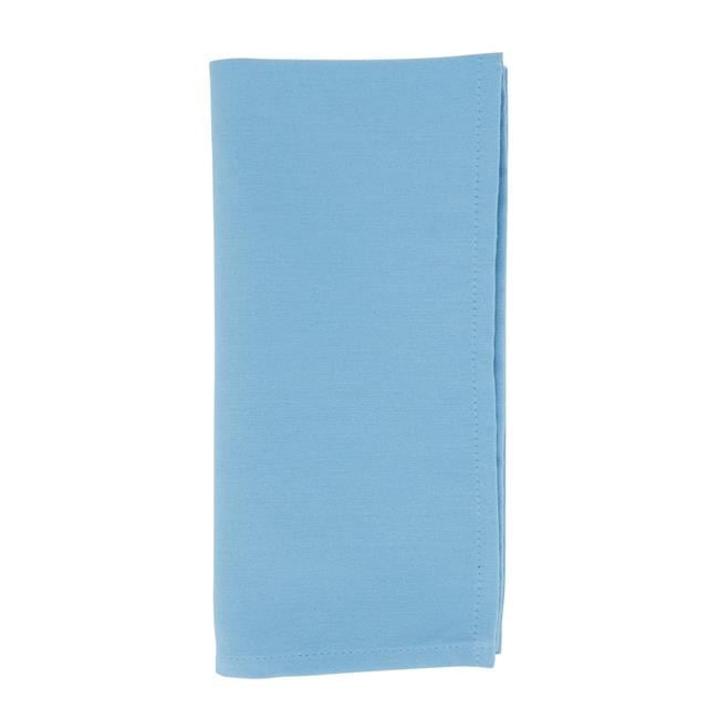 Aqua Cotton Everyday Cloth Table Napkins Set of 12