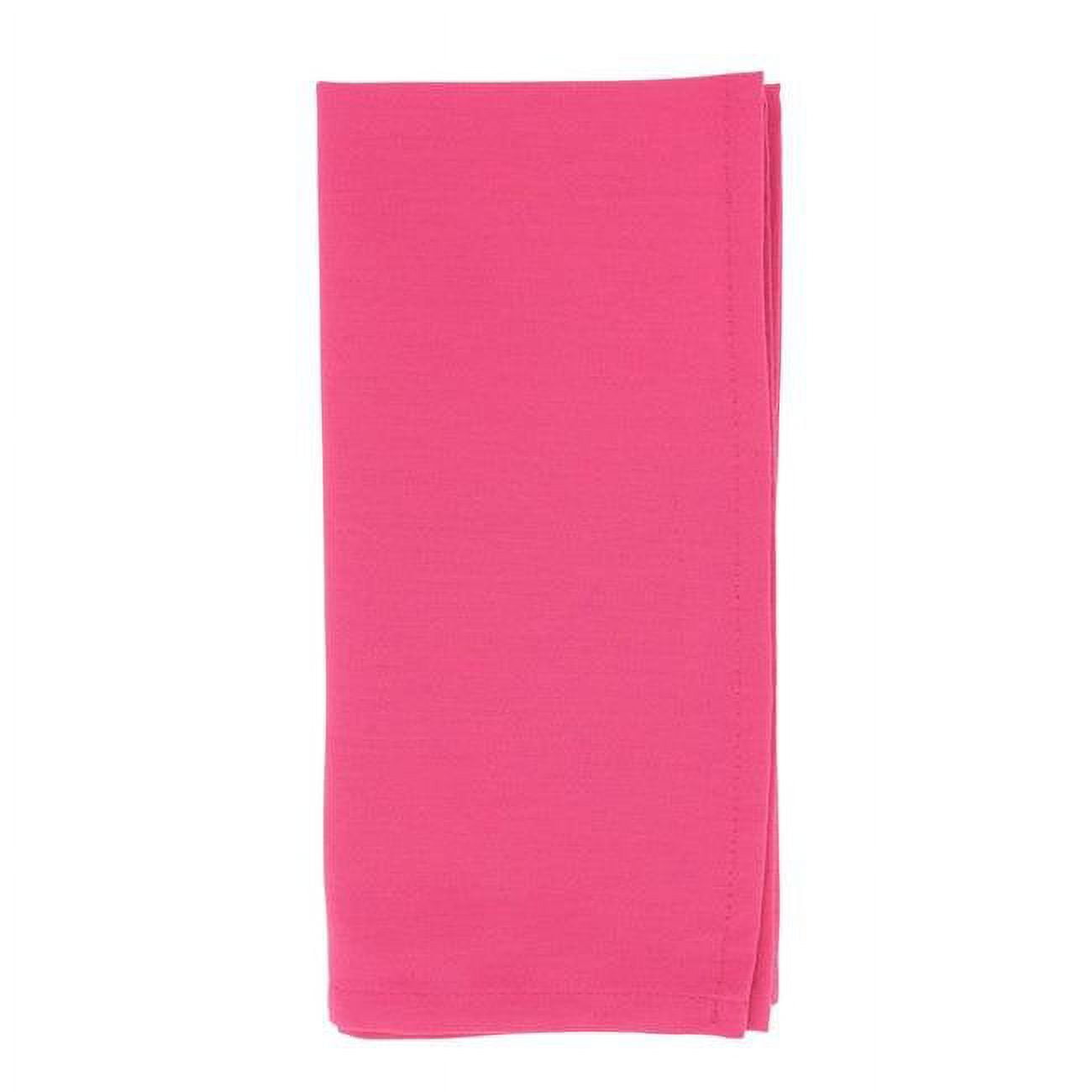 Fuchsia Cotton Everyday Table Napkins Set of 12