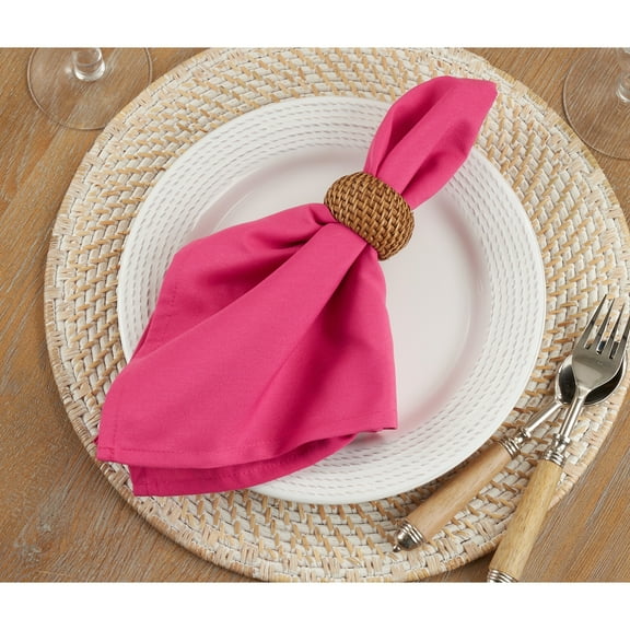 Saro Lifestyle Casual Design Everyday Table Napkin (Set of 12)