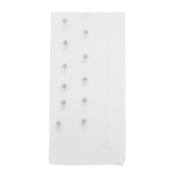 Saro Lifestyle Charming Polka Dot Table Napkin with Classic Design (Set of 4)
