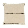 thumbnail image 1 of Saro Lifestyle Chic Stripe Woven Poly Filled Throw Pillow, 1 of 1