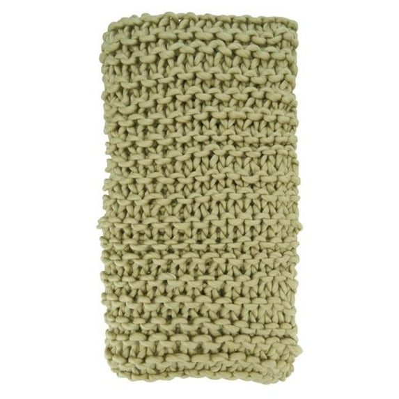 Saro Lifestyle Chunky Knit Throw Blanket