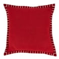 thumbnail image 1 of Saro Lifestyle Classic Charm Chunky Whip Stitch Poly Filled Throw Pillow, 1 of 1