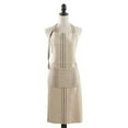 thumbnail image 1 of Saro Lifestyle Classic Striped Linen Apron, 1 of 4