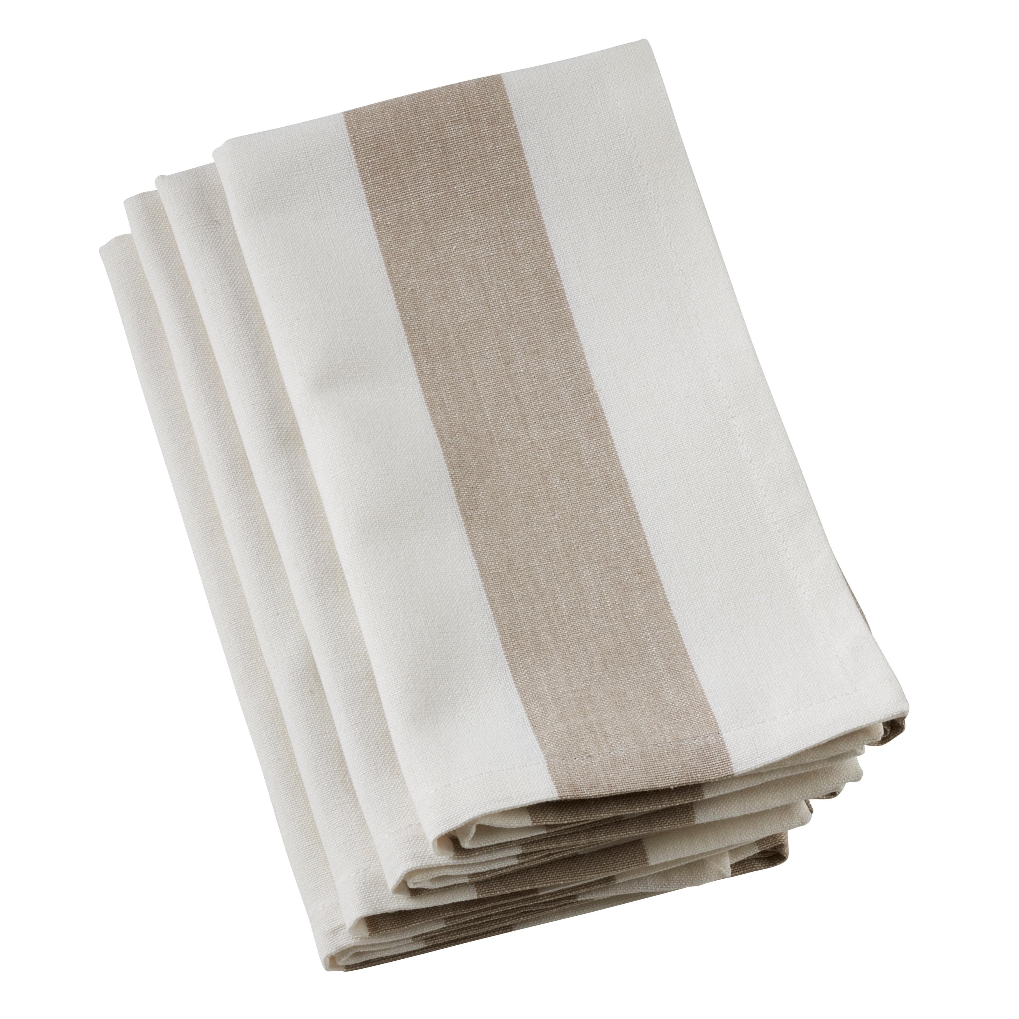 Saro Lifestyle Classic Striped Napkin (Set of 4)