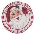 thumbnail image 1 of Saro Lifestyle Cookies For Santa Poly-Filled Throw Pillow, 1 of 3