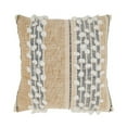thumbnail image 1 of Saro Lifestyle Cozy Weave Stripe Poly Filled Throw Pillow, 1 of 1