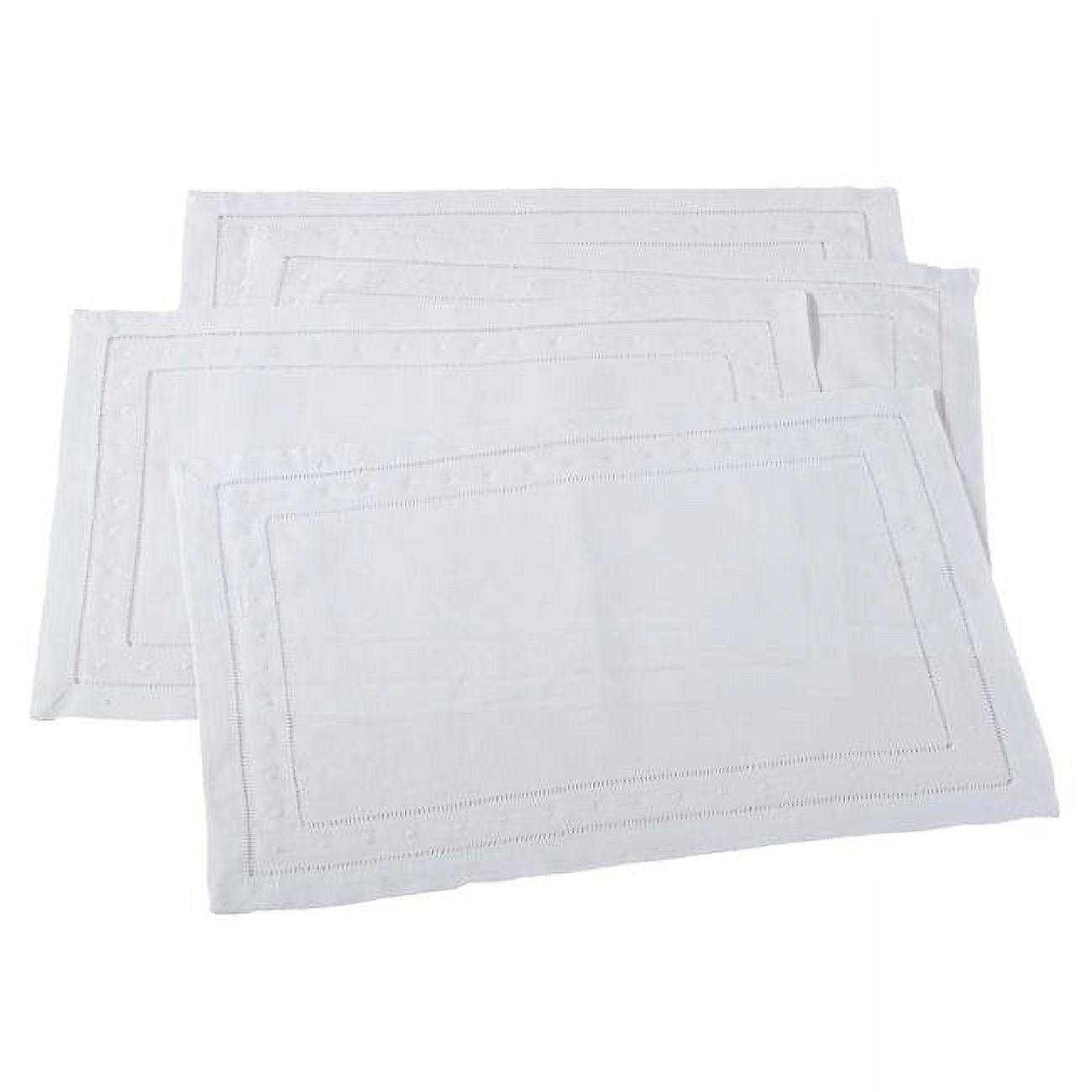 Saro Lifestyle "Crochet" Lace Placemat (Set of 4)