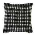 thumbnail image 1 of Saro Lifestyle Cross Thread Design Poly Filled Throw Pillow, 1 of 1