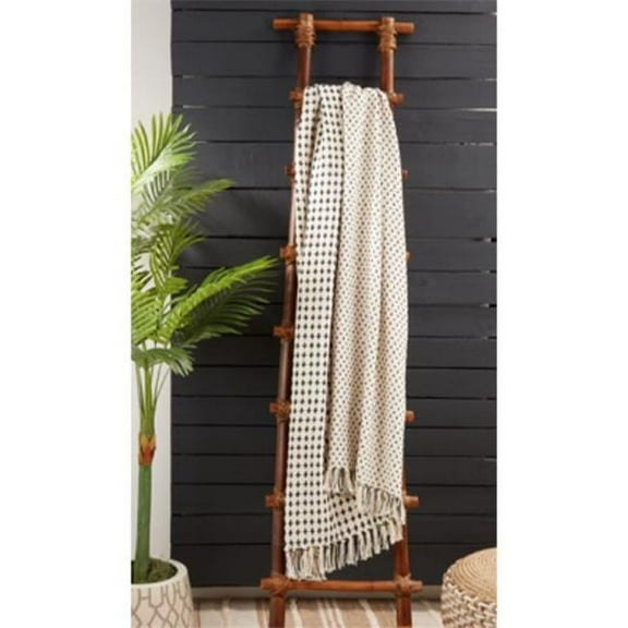 Saro Lifestyle Cross Thread Throw Blanket