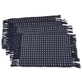thumbnail image 1 of Saro Lifestyle Dashed Woven Placemat (Set of 4), 1 of 5