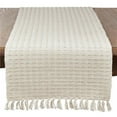 thumbnail image 1 of Saro Lifestyle Dashed Woven Table Runner, 1 of 5