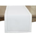 thumbnail image 1 of Saro Lifestyle Detailed Edge Embroidery Table Runner, 1 of 3